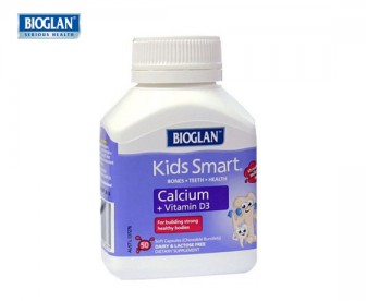 Bioglan 佳思敏 儿童聪明咀嚼液体钙片+维生素D 50粒 Bioglan 佳思敏 儿童聪明咀嚼液体钙片+维生素D 50粒
